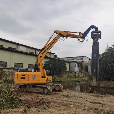 China excavator Plastic Sheet Pile Driving Vibro Hammer for Plastic Sheet for sale