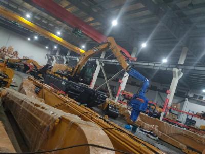 Chine force de stimulation énorme de structure sûre de marteau lourd de vibro de pile de 15m à vendre