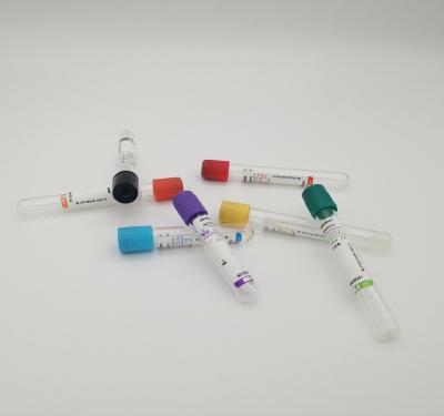 China 1-10ml Disposable Vacuum Blood Collection Tube Anticoagulation Hepar In Lithium for sale