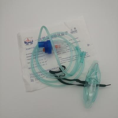 China Portable Disposable Oxygen Mask PVC Class III For Children Nebulization for sale