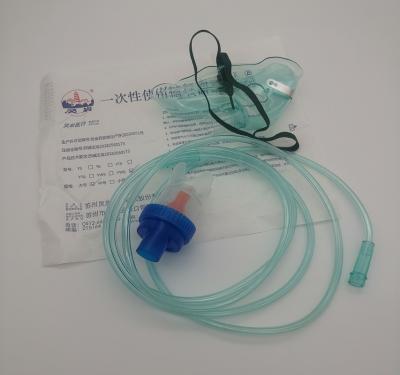 Chine Masque manuel jetable d'anesthésie d'enfant de PVC pour la certification générale pédiatrique de la CE à vendre