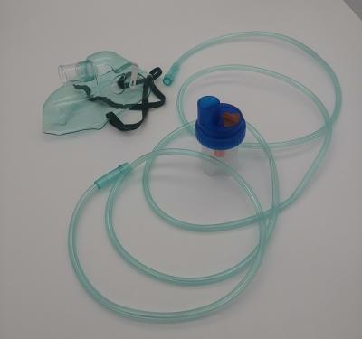 Κίνα Nebulizer μασκών οξυγόνου PVC χάλυβα ενήλικη διευθετήσιμη μίας χρήσης ενήλικη πιστοποίηση CE μασκών προς πώληση