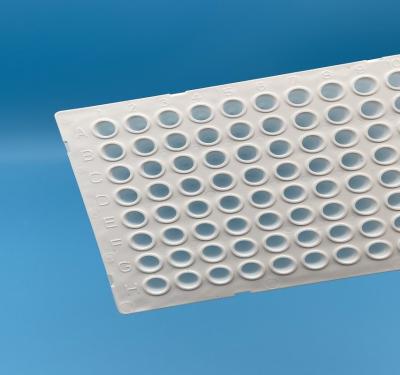 China White 0.2ml 96 Well Pcr Plate Non Skirted PCR Plate for sale