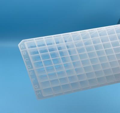 China BP2110 Transparent 0.2ml Full Skirted 96 Well Plate Polypropylene PP Made for sale