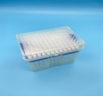 中国 0.2ul PCRの使い捨て可能なピペットは透明な100-1000ul生殖不能のプラスチック ピペットをひっくり返す 販売のため