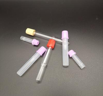 中国 2.0ml保存の管は紫色の殺菌した血清の移動管を置いた 販売のため