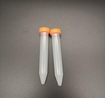 China material por esterilizar de los PP del tubo cónico graduado del tapón de tuerca 15ml en venta