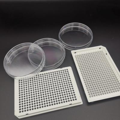 China Transparent Microtiter 96 Well TCT Cell Culture Dish For Sterile Laboratory for sale