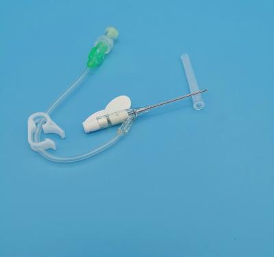 China Green 18G Butterfly Type Iv Cannula Disposable Surgical Infusion Blood Transfusion for sale