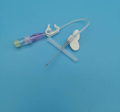 China 20G Pink Iv Cannula Butterfly Intravenous Catheter For Emergency Infusion Blood Transfusion for sale