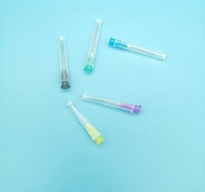 China Deep Green Disposable Hypodermic Needles 21G Out Diameter 0.8mm for sale