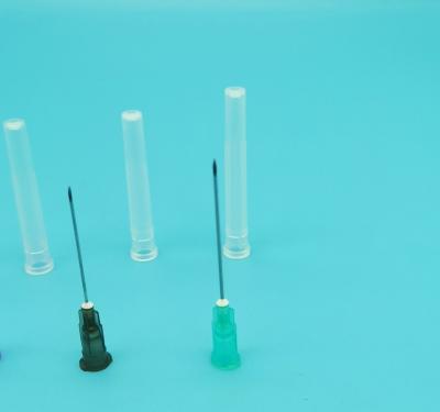 中国 直径0.36mm 28Gから生殖不能青緑の使い捨て可能な皮下注射針 販売のため
