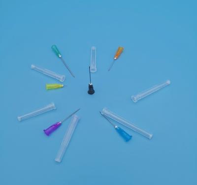 中国 緑の黄色く使い捨て可能な注入のスポイトおよび針は直径3mm 11Gから傾斜した 販売のため