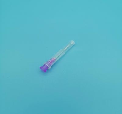China Purple Disposable Syringe Needles Inclined Out Diameter 2.4mm 13G for sale