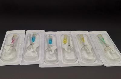 China Einweg-Intravenöse Intravenöse Nadel Gerade Gelb 24G Pediatrische Infusion für Neugeborene zu verkaufen