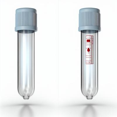China 10ml Glass Disposable Vacuum Blood Collection Tube For Accurate Blood Collection Te koop