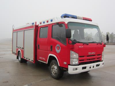 China Certificação ISUZU Foam Fire Truck ISO9001 para estradas de terreno complexo à venda