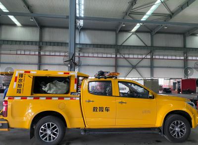 China Rescue Drainage Engineering Emergency Vehicle 4x4 5000m3 Capacity for sale