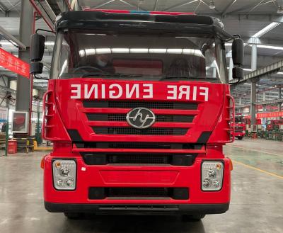 China Motor de caminhão de bombeiros de espuma IVECO 6x4 com capacidade de 1000 litros para combate a incêndio à venda