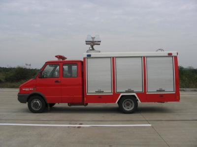 China 130hp 4x2 Emergency Rescue Fire Truck , Small Fire Tender With Fire Fighting Equipments for sale