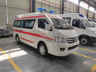 China Ambulância de Primeiros Socorros a Gasolina Foton G7 para Cuidados com o Paciente Guardião à venda