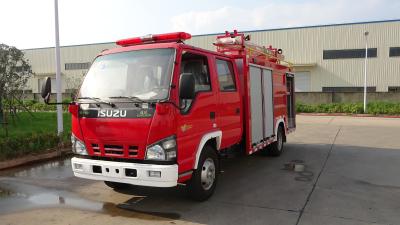 China ISUZU Emergency Rescue Dry Powder Fire Truck With Foam Combination for sale