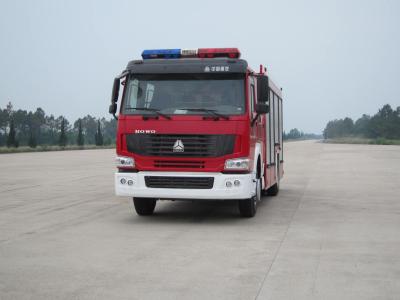 China Vehículo del rescate del fuego de HOWO, euro 5 del coche de bomberos de la respuesta rápida euro 2 en venta
