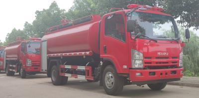 China ISUZU 139kw Water Tank Fire Truck 4x2 8 Ton For Emergency Rescue for sale
