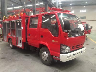 China Pequeño tipo diesel del coche de bomberos del bosque de ISUZU 4x2 con el tanque de agua 2000L en venta