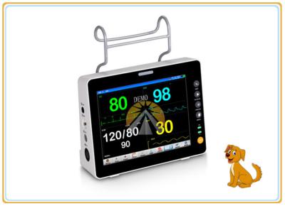 China Six Parameters Vet Patient Monitor 800*600 Screen Resolution Max 8 Channel Waveform for sale