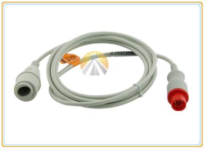China Generic Transducer Cable  For Spacelabs / Mindray , Gray Transducer Adapter Cables for sale