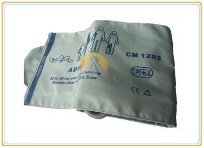 China Single Tube Reusable Blood Pressure Cuffs , Latex Free Adult Blood Pressure Cuff for sale