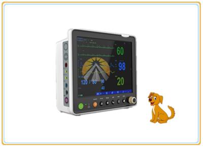 China Easy Operate Vet Vital Signs Equipment , Anti Defibrillation Multipara Patient Monitor for sale