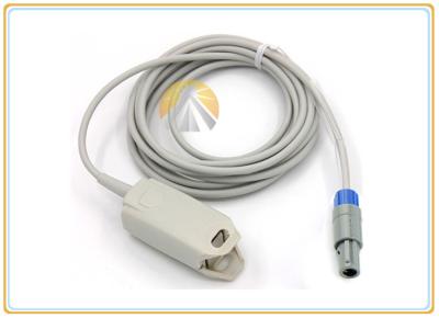 China 6 sensor de la punta de prueba de Mindray Spo2 del clip del finger del Pin para el cable durable adulto del grado médico TPU en venta