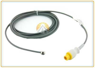China 2 Pin Plug Adult Skin Temp Probe Compatible Mindray T5 T8 3.0 Meter Length for sale