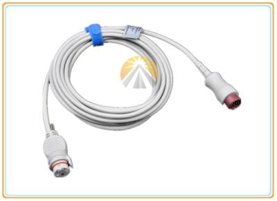 China Mindray Invasive Blood Pressure Cable For T5 T6 T8 12 Pin Connector for sale