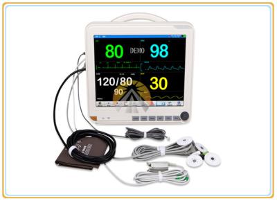 China Multi Parameter Icu Monitoring Machines , Adult 15 Inch Hospital Heart Monitor Machine for sale