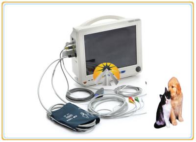 China ISO Standard Vet Patient Monitor 8 Waveforms 15X42X32CM Dimension for sale