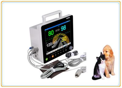 China 12.1 Inch Screen Vet Patient Monitor Large Storage Capacity Rechargeable Li Battery for sale