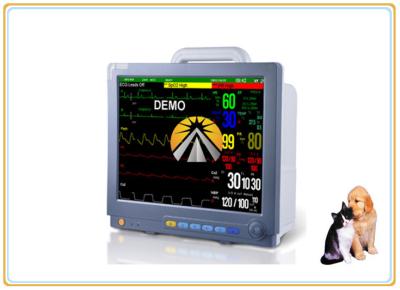 China Portable Ambulance Vet Patient Monitor Rechargeable Built In Li Battery for sale