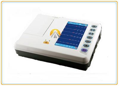 China 7 Inch Touch Screen Portable 12 Lead Ecg Machine , Six Channel Medical Ecg Machine for sale