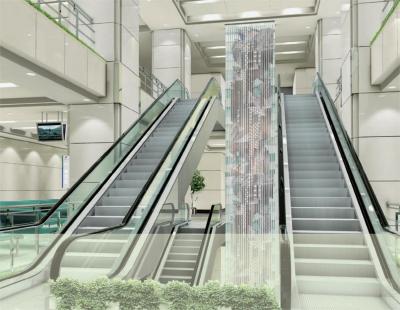 China Fuji Subway Station Elevator Hairline 35 Degree Heavy Duty Escalator for sale