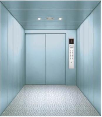 China O elevador de frete do armazém de Fuji pintou o elevador de aço do elevador do frete à venda