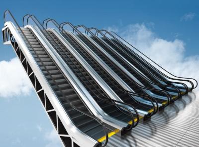 Chine escalator 30 de centre commercial 0.5m/S escalator automatique d'intérieur de Fuji d'inclination de 35 degrés à vendre
