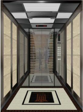 China Shopping Mall Automatic MRL Passenger Elevator Fuji VVVF AC Control for sale