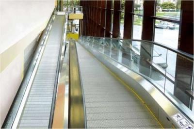 China Automatic Airport Floor Escalator With Tempered Glass Balustrade Panel for sale