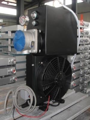 China Customized Plate And Fin Heat Exchanger Cooling System With Fan for sale