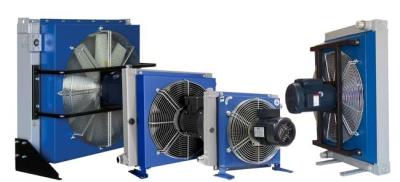 China Electrical Fan Hydraulic Oil Heat Exchanger , Aluminum Radiator for sale