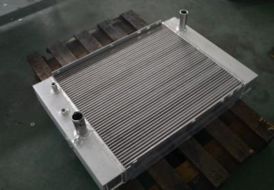 China Industrial Sliding Vane Compressor Radiator Plate Fin Heat Exchanger for sale