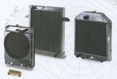 China Automotive Finned Tube Heat Exchanger , Vacuum Brazed Intercooler for sale